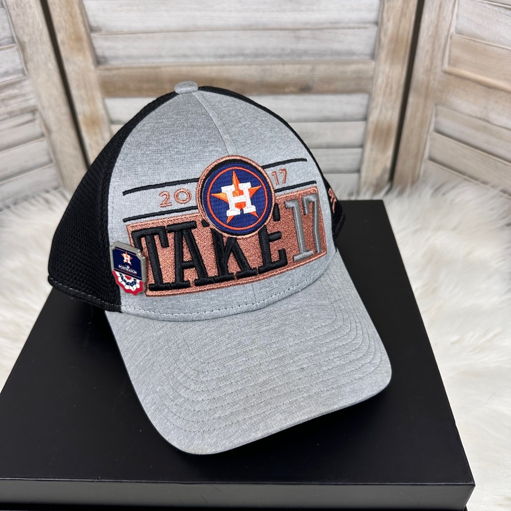 Houston Astros 2017 Take 17 Snapback On-field Hat New Era Embroidered